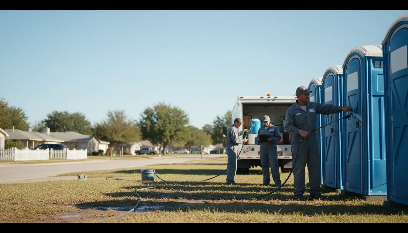 Long-Term Portable Toilet Rental in La Feria, TX near me